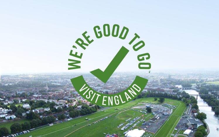Worcester Racecourse has successfully completed Visit England’s UK-wide industry 'We're Good To Go' accreditation mark